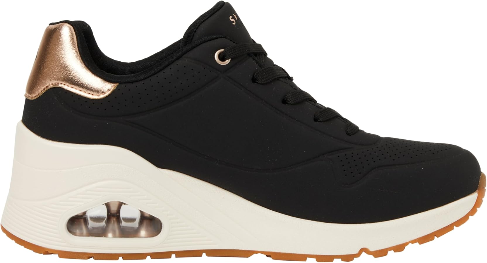 Amazon | [スケッチャーズ] UNO WEDGE-HI STEPS シューズ スポーツ