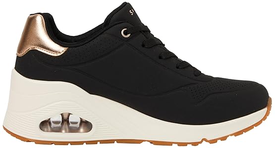Amazon | SKECHERS ウノ ウェッジ-ハイ ステップス | スニーカー