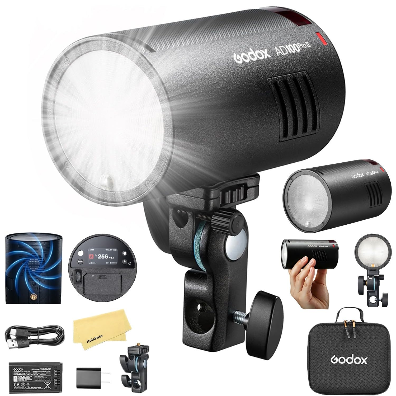 GODOX AD100 Pro II AD100Pro II AD100ProII Pocket Flash Strobe