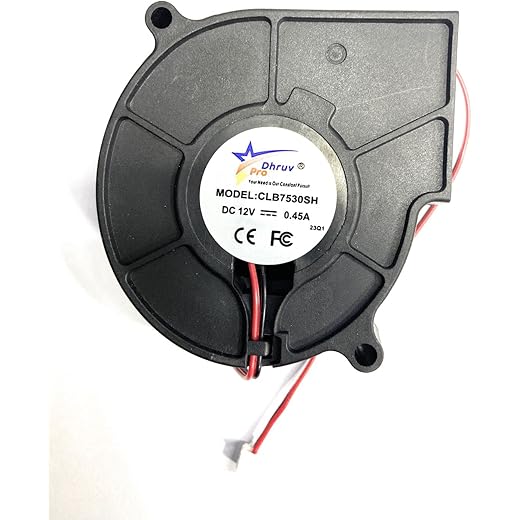 DHRUVPRO CLB7530SH DC 12V 045A 2 Pin Brushless High Speed A