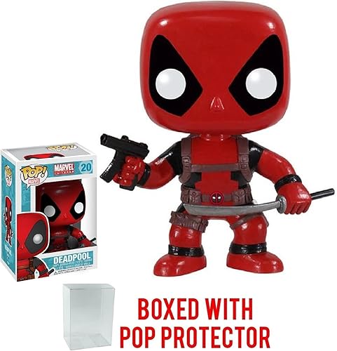 Miniatura 5 de Funko Pop! Marvel: Deadpool #20 Figura de vinilo (incluye funda protectora de caja compatible), multicolor, 3.75 pulgadas