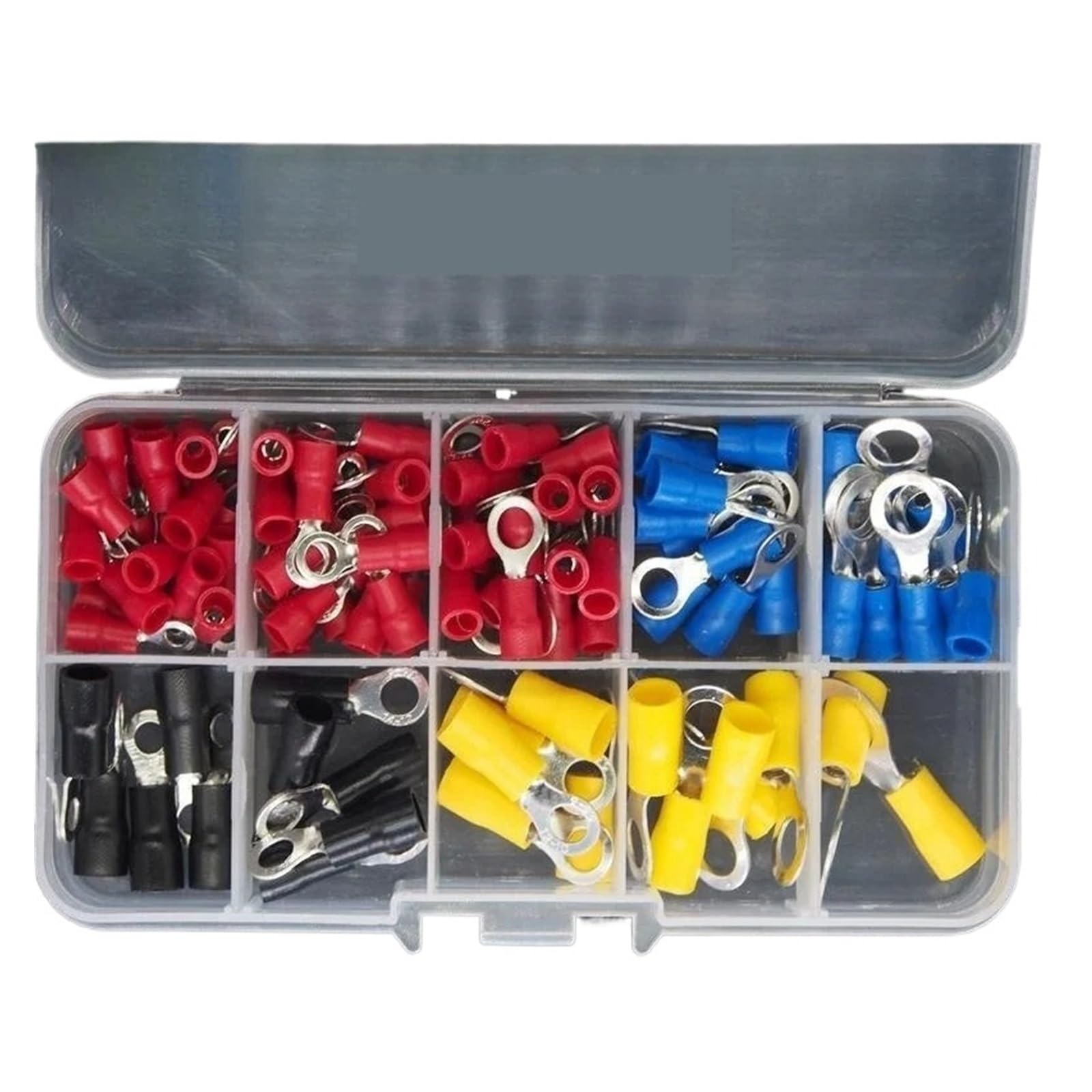 Terminal de crimpado eléctrico, Kit de terminales de crimpado aislados, Paquete de 102 280 480 Piezas(102pcs)