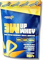 Whey Protein 3W 100% 24g De Proteína/Dose (30g) Baixo Carboidrato Sem Glúten - Muscle Up Nutrition (907G, Creme de Avelã)