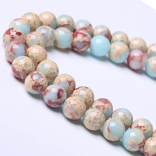 Miniatura 139 de Cuentas redondas sueltas de obsidiana negra de 0.236 pulgadas, cuentas de gemas naturales, cuentas de piedra energética de cristal para hacer joyas