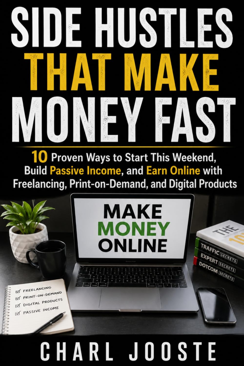 SIDE HUSTLES THAT MAKE MONEY FAST: 10 Proven Ways to Start This Weekend, Build Passive Income, and Earn Online with Freelancing, Print-on-Demand, and Digital Products (Business and Life Skills)