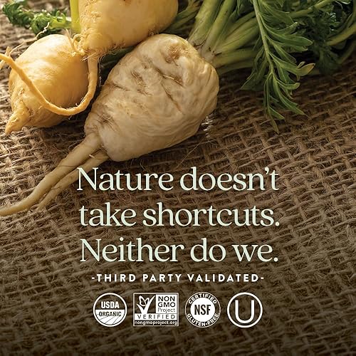 Miniatura 5 de New Chapter Vitamina B12, vitamina B12 fermentada de 1,000 mcg, orgánica, un diario con hierbas integrales + maca adaptógnica para energía natural +