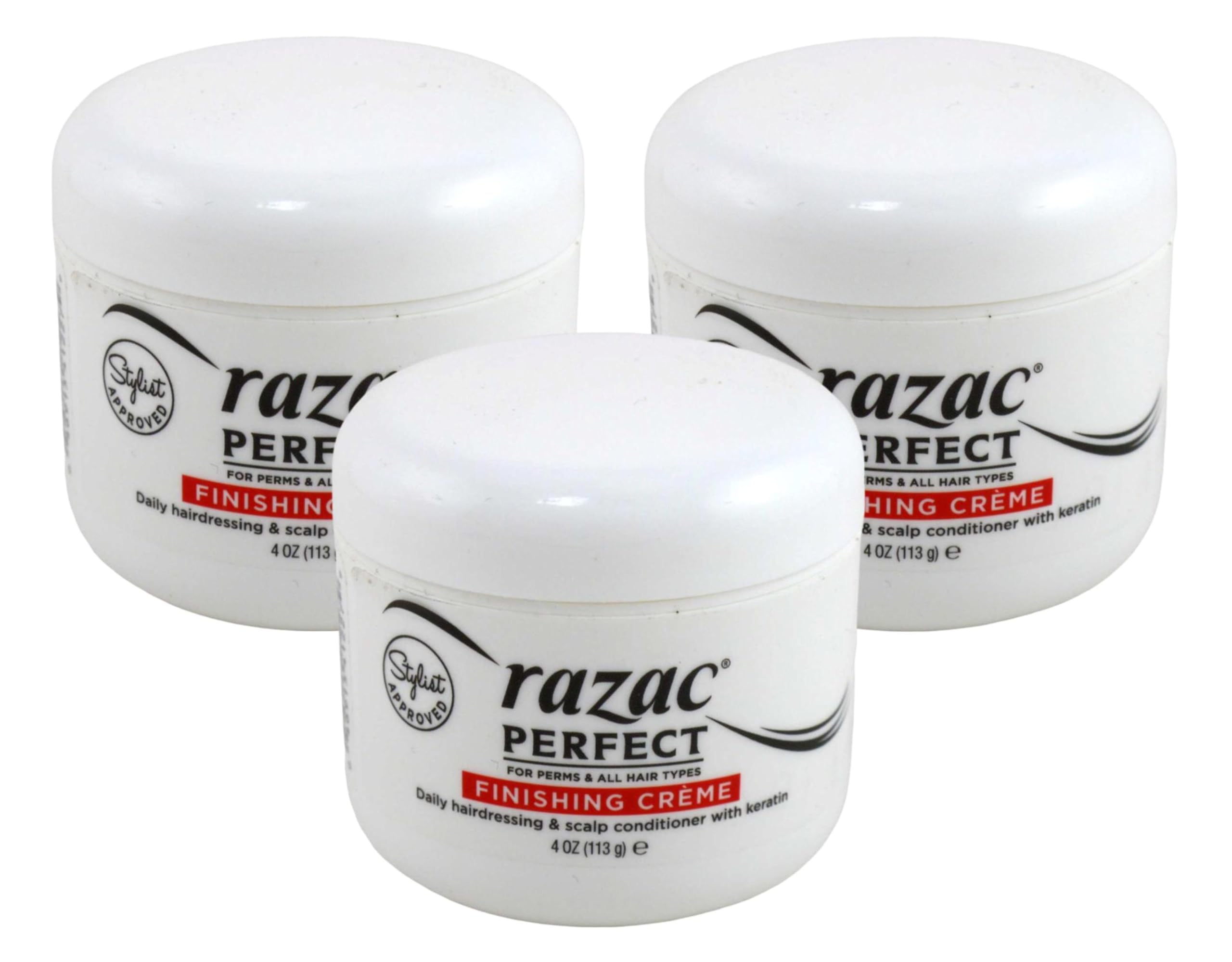Perfect For Perms Finishing Creme 4 Ounce (Pack of 3)