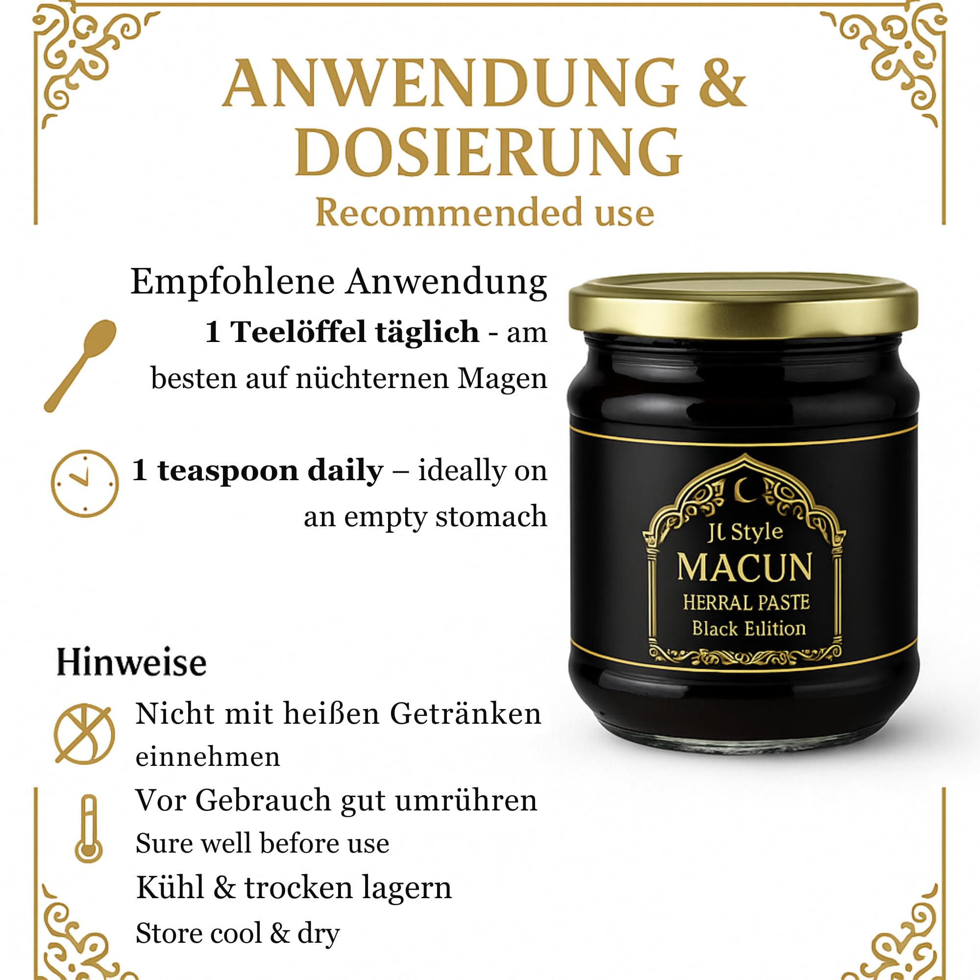 Ottoman Black Macun, edizione limitata, 240 g