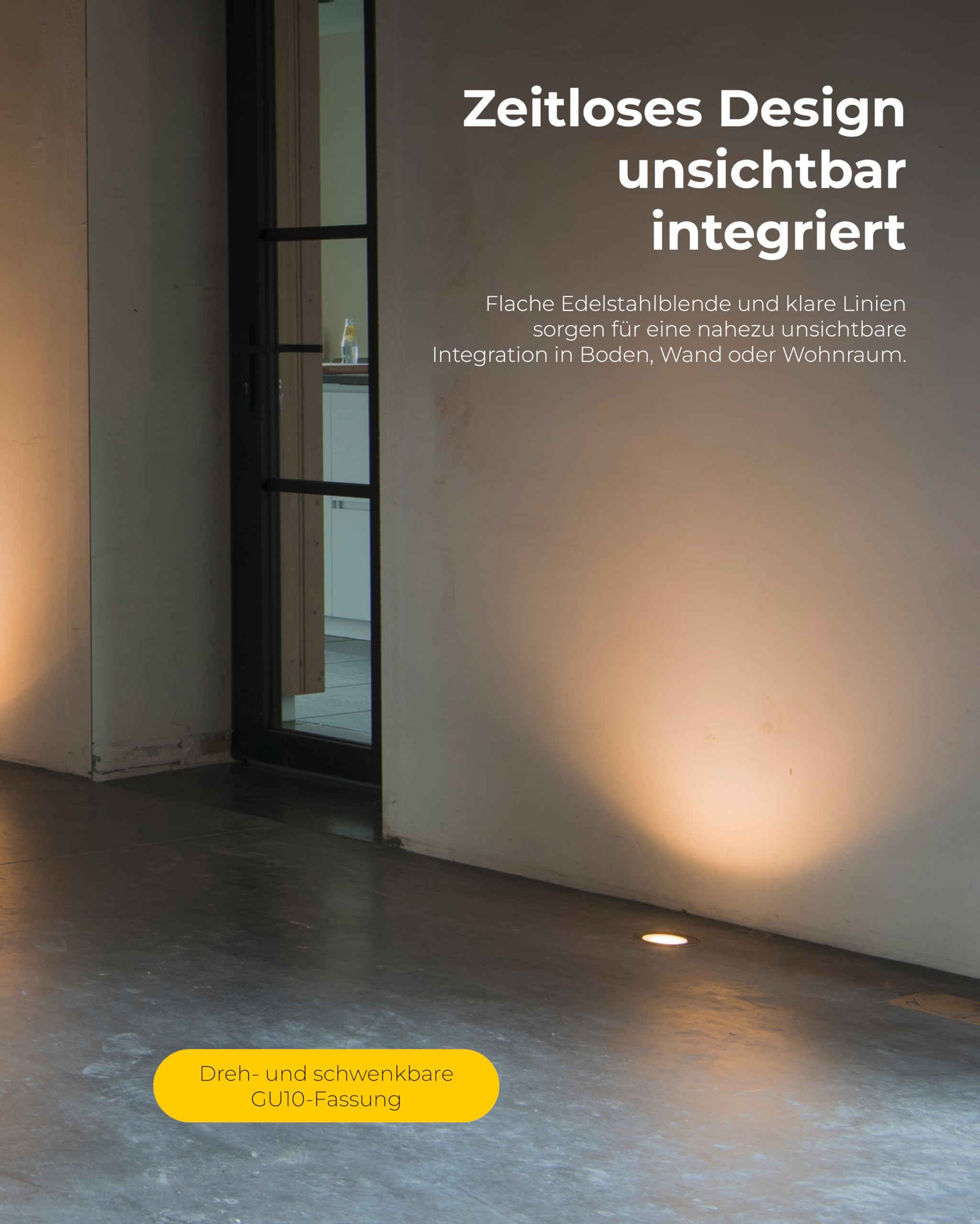SLV DASAR EXACT 116 Outdoor Bodeneinbauleuchte