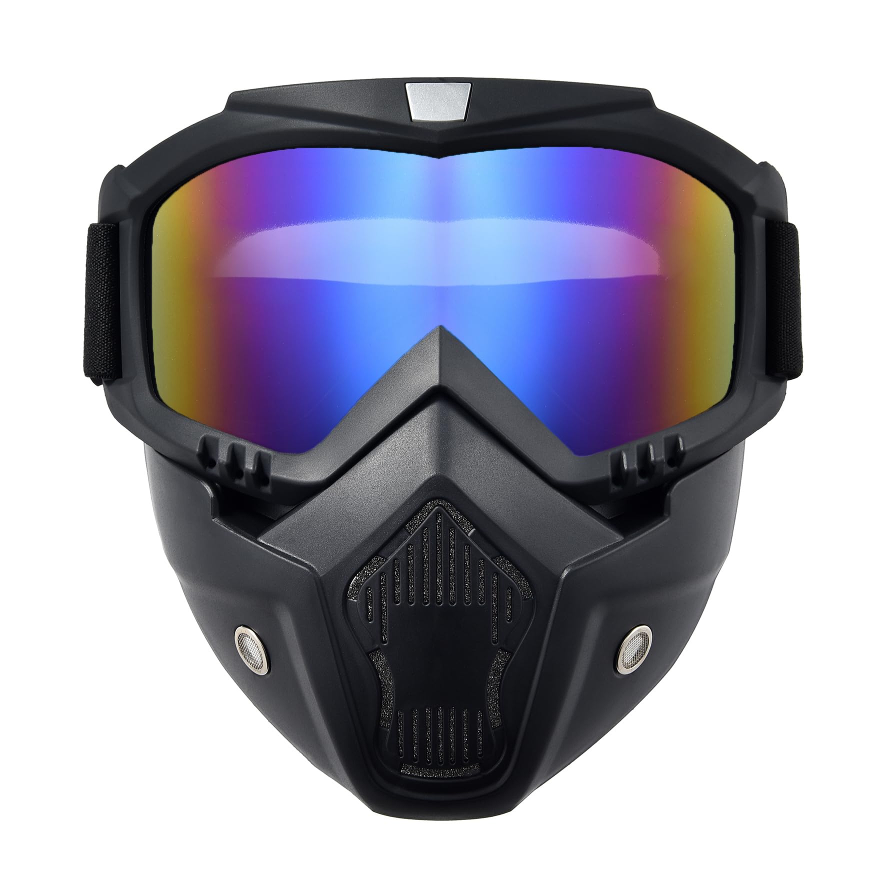 Airsoft Mask Full Face with HD Goggle Skull Skeleton Paintball Mask for Halloween Cosplay Paintball Game Props Party Tactical Mask