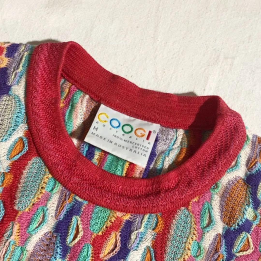 Amazon.co.jp: 90s COOGI クージー ヴィンテージ ニット セーター 3D