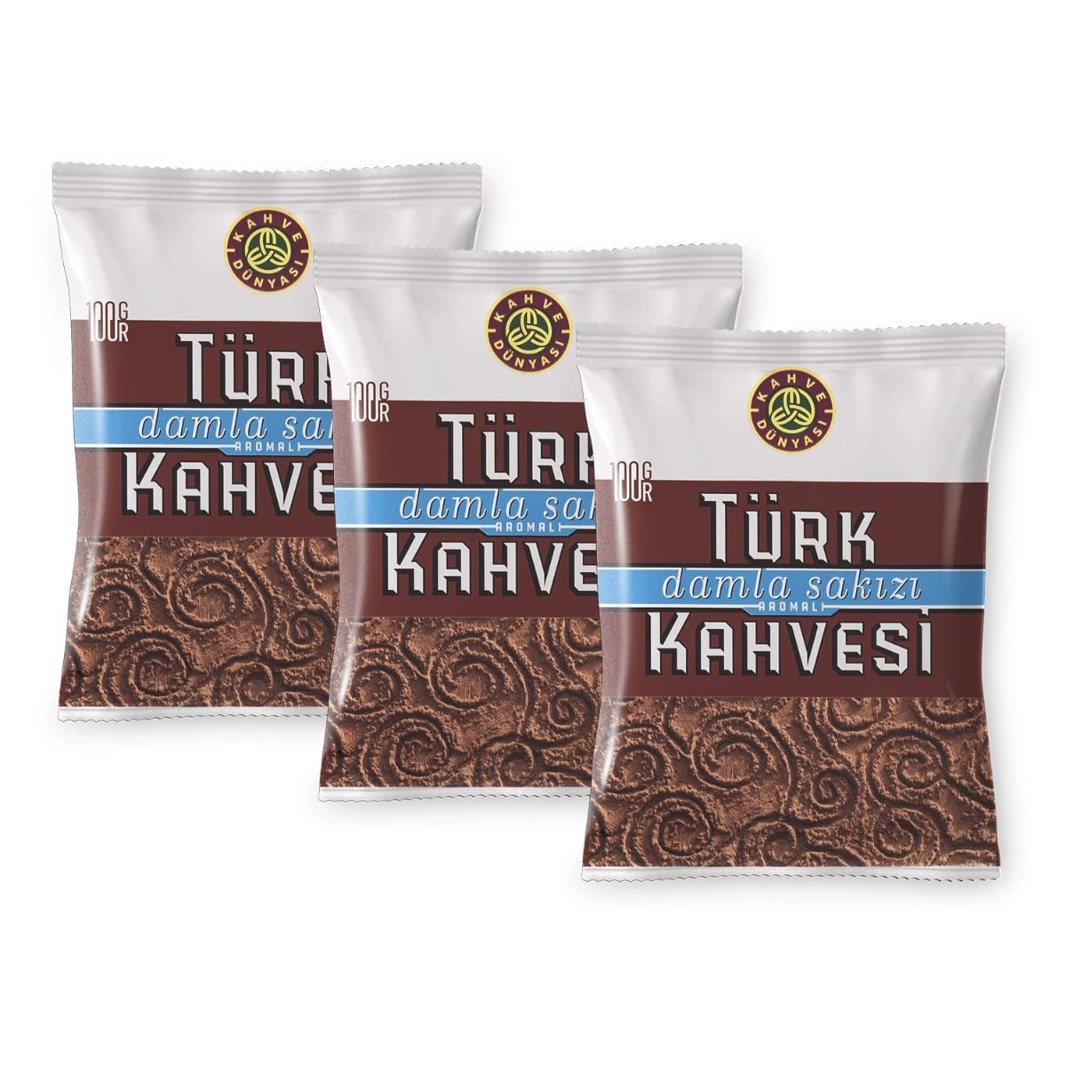 Kahve Dünyası Turkish Coffee with mastic flavour, 3x 100 gram