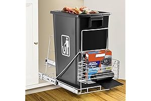 SimpleHuman Under Counter Pull-out Can: Effortless Under-Sink Trash Storage