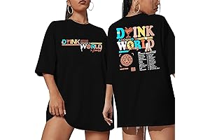 Oversized Around The World for ladies T-shirt