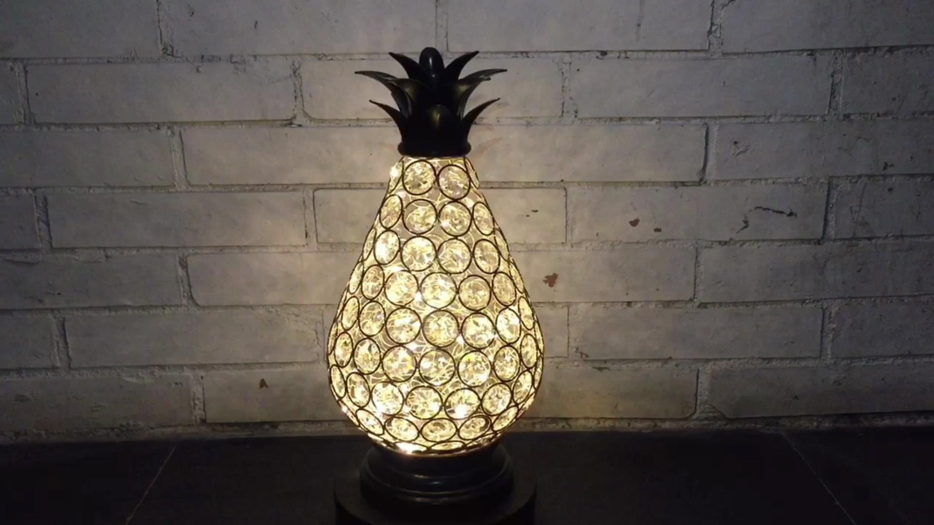 Amazon.com: MOZEAL Extra Large Crystal Pineapple Lamp,13 in