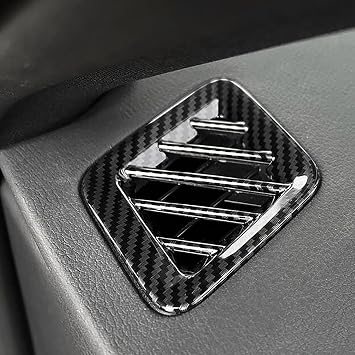 Kadore Interior Instrument Desk Air Vents Outlet Cover Trim Frame for Lexus NX 250 350 350H 450H 2022 2023 2024 Carbon Fiber Style LHD 2-pc