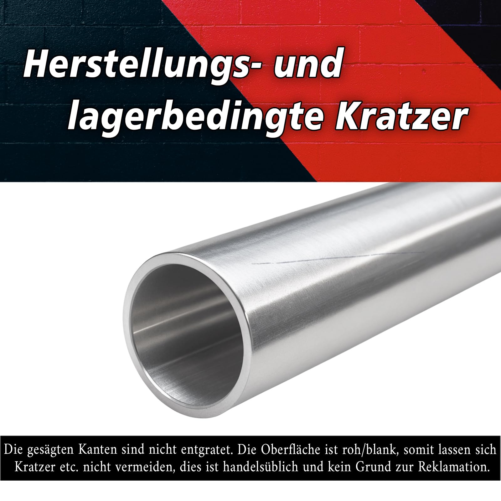 Tubo Alluminio 25x2mm 2000mm PRIOstahl - Senza Saldatura, Per Fai-da-te, Robusto - Foto 4