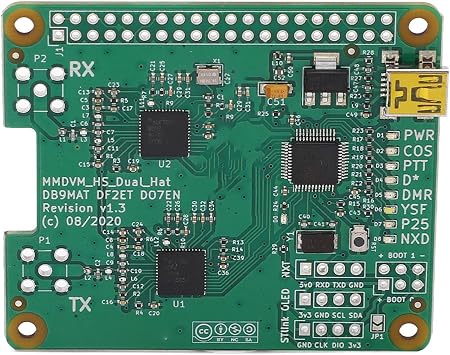MMDVM Duplex Hotspot Board Temperature Compensated Crystal Module for Raspberry Pi, Duplex Hotspot Device - Portable Internet, Wireless Internet Access for Raspberry Pi Users