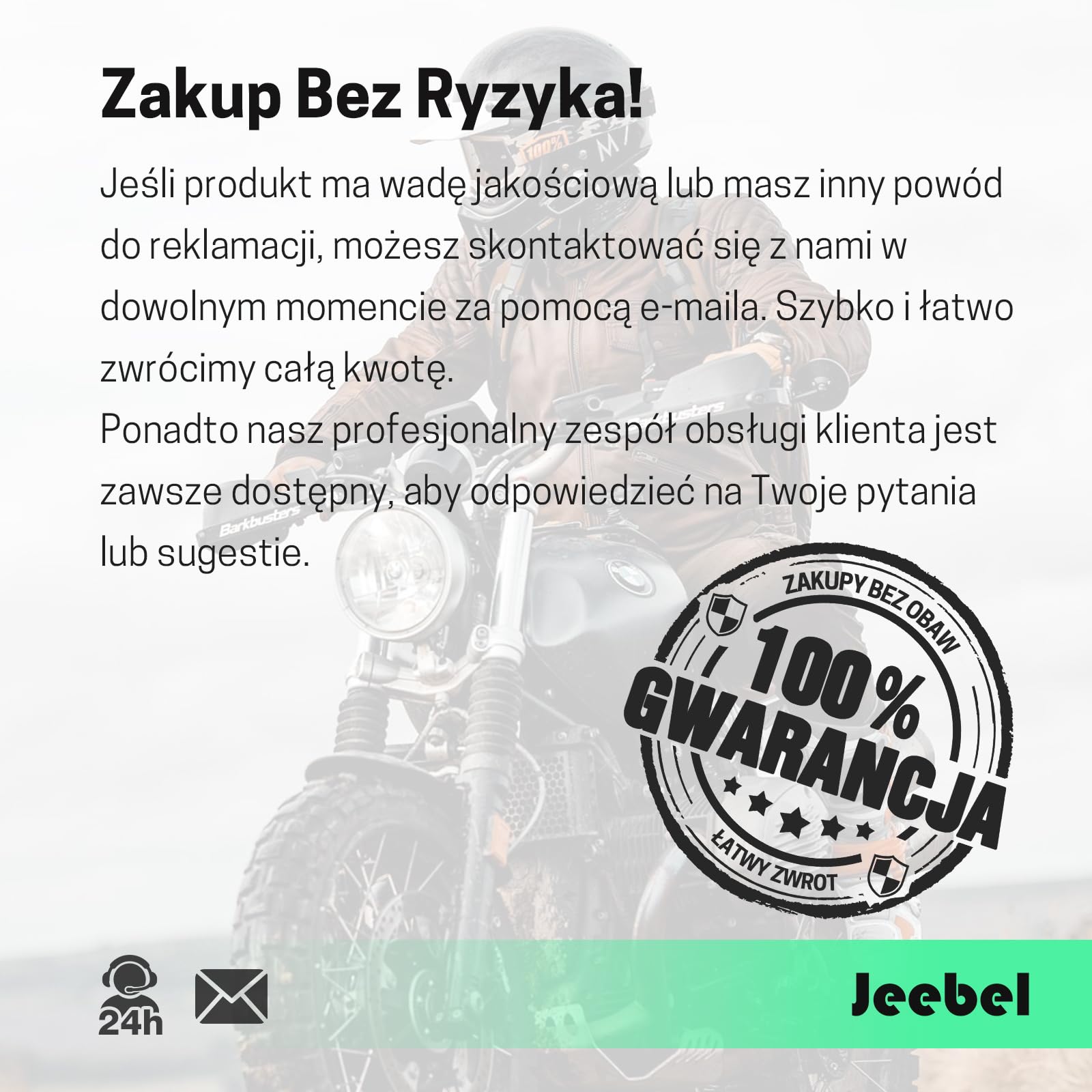 Jeebel Uchwyt na telefon motocyklowy 3 w 1 ładowarka do smartfona motocyklowego z bezprzewodowym ładowaniem Qi 15W i USB-C QC 3.0 30 W, osłona przeciwsłoneczna, ochrona przed kradzieżą, obrót o 360°
