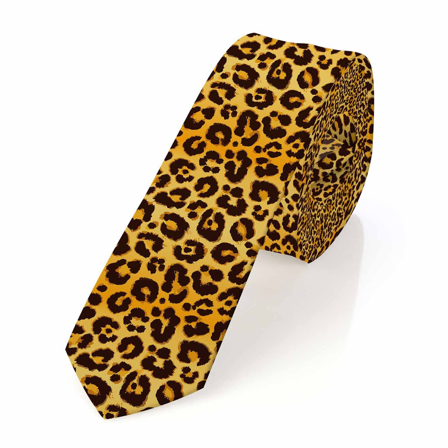 White Floral Mens Tie Botanical Romantic Printed Floral Men's Necktie Ties for Mens Daily Wedding Party Business