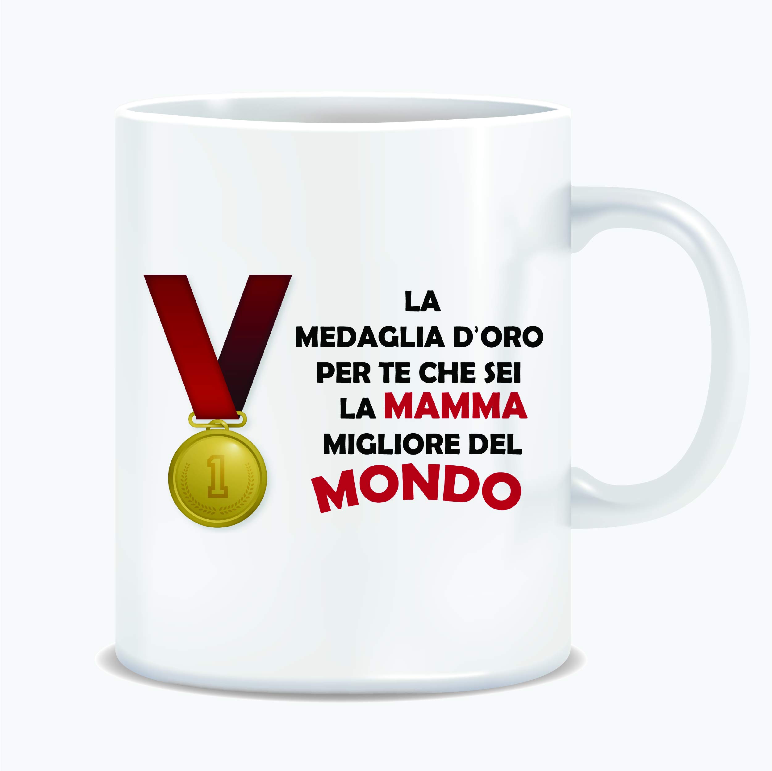 Tazza Viola Per La Festa Della Mamma Con Scritta 'The Best Mum In The World' – 325 Ml – Ceramica, Microonde E Lavastoviglie