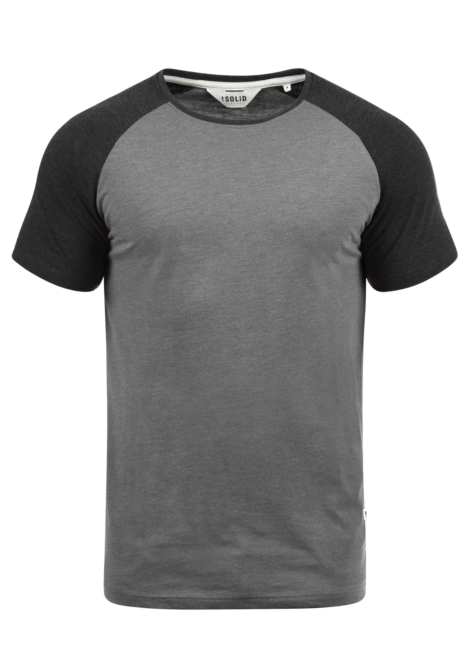 !Solid SDBastian Herren T-Shirt Kurzarm Shirt mit Rundhals-Ausschnitt Baumwollmischung Regular fit