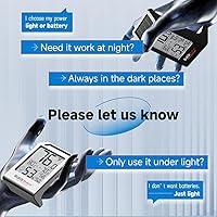 Vista 9 de BaldrTherm Termómetro para interiores, medidor de humedad, paquete de 2 termómetros de habitación con energía solar, sensor de temperatura digital