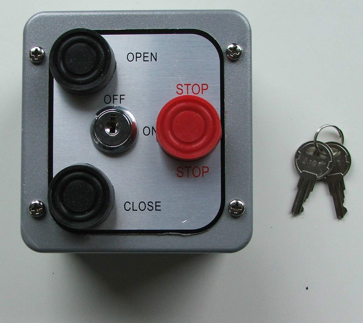 3BXL Exterior Surface Mount Lockout Control Station Garage Door Wall Button