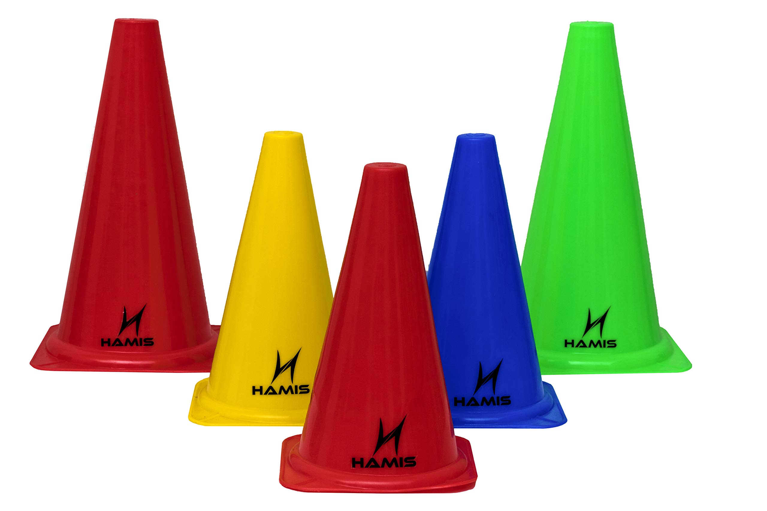 HAMIS Cone Marker, Cone Marker Set, Training & Playing Field Equipment, Cone 6 in, 6 Inch Cone Marker (Pack of 5) (B08XVTG58P) Amazon Price History, Amazon Price Tracker