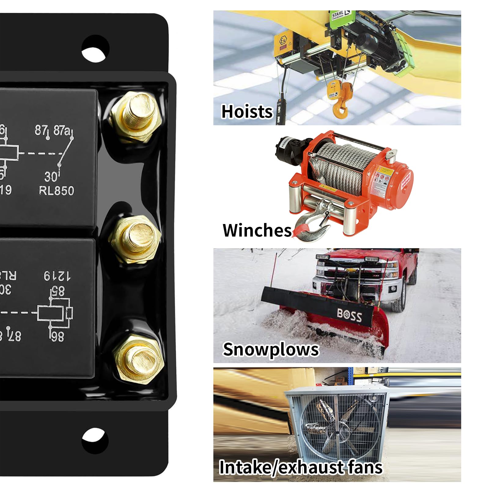 Winch Module Modulo Avanti Indietro Per Motore Forward & Reverse Relay Module For ...