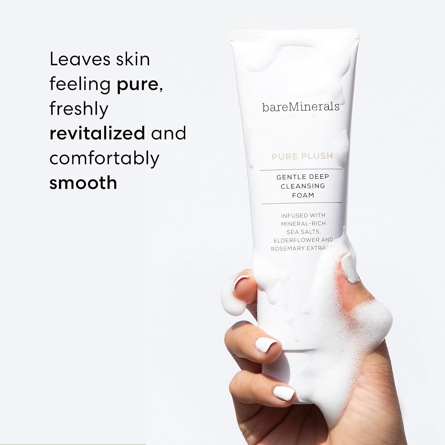 Refresh Your Skin: bareMinerals Pure Plush Deep Cleansing Foam Review