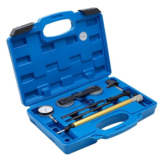 CCLIFE Cinghia Distribuzione Ricambio Strumento Titolare del calibro di quadrante + Comparatore