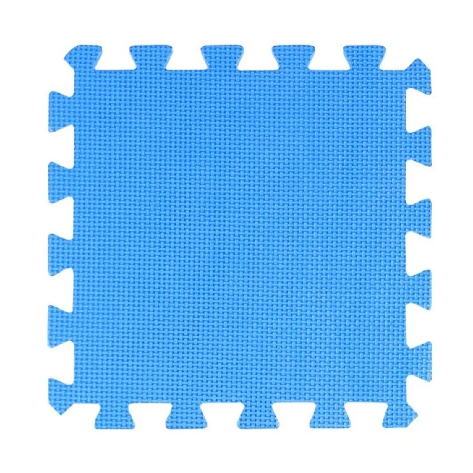 Estera de Juego Espuma EVA, 6 uds., Rompecabezas Entrelazado, Almohadilla Suelo, Superficie Protectora Suave, Estera Ejercicio for Gimnasio para Gimnasio(Blue)
