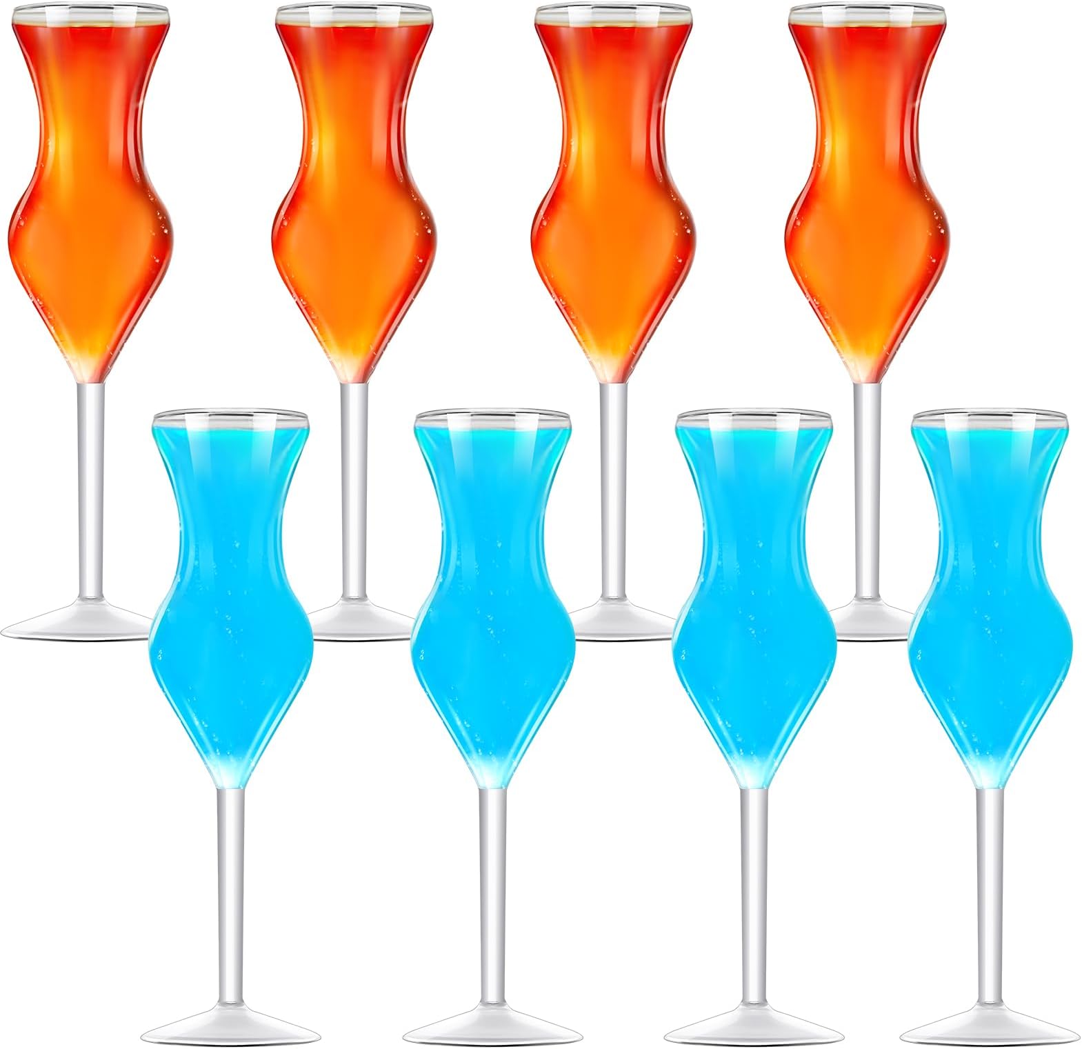 HCHZSH123 Funny Penis Glasses, Creative Wine Glasses for