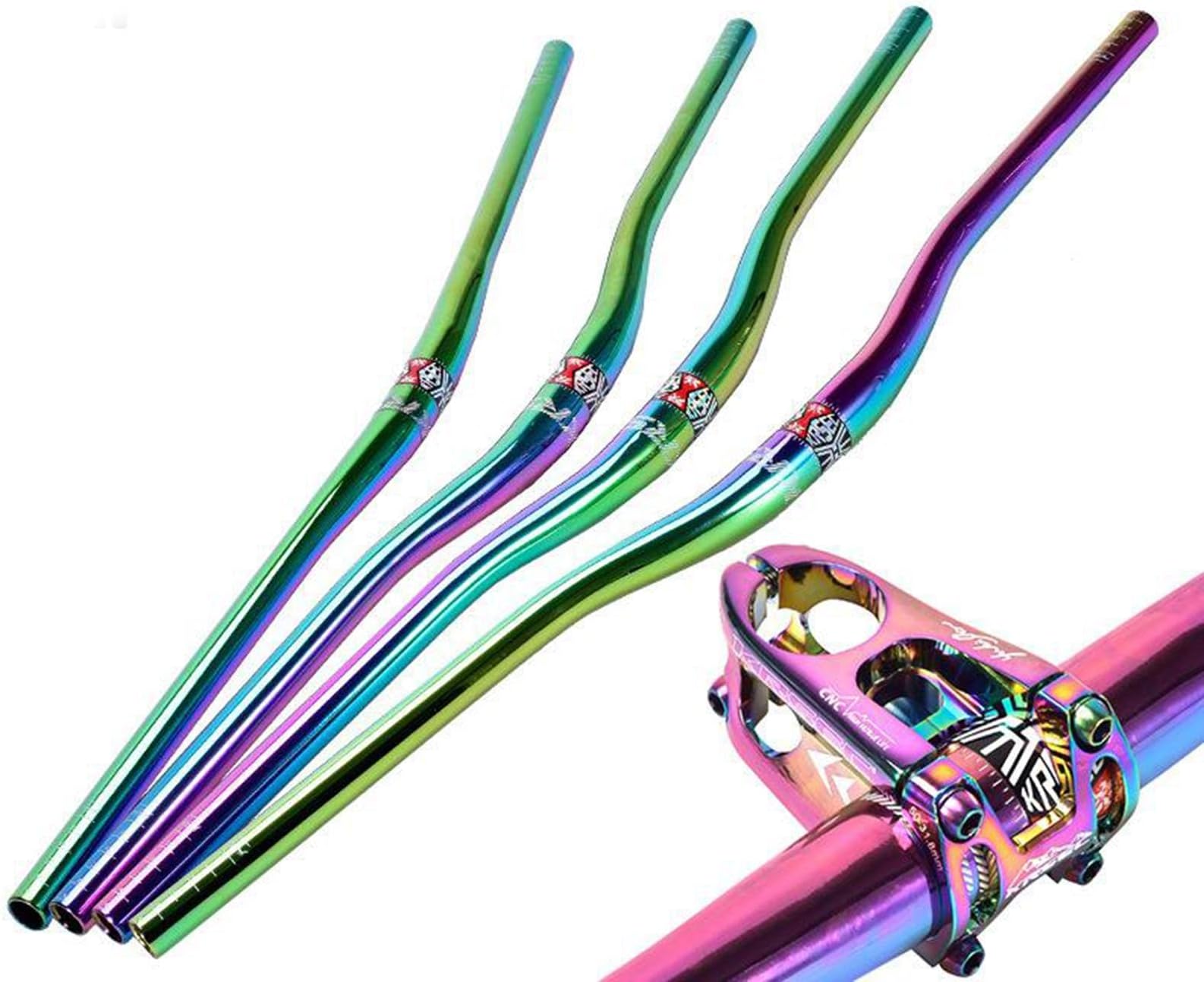 Enakshi (LABEL) 31.8Mmx800Mm Bike Riser Bar Extra Long Mtb Bmx Dh Bend ...