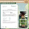 Organic Spirulina Pellets - 600 Tablets (500 mg) 6000 mg High Dose - Organic Algae from Controlled Organic Cultivation (Origin Australia) - German Filling SCHEUNENGUT