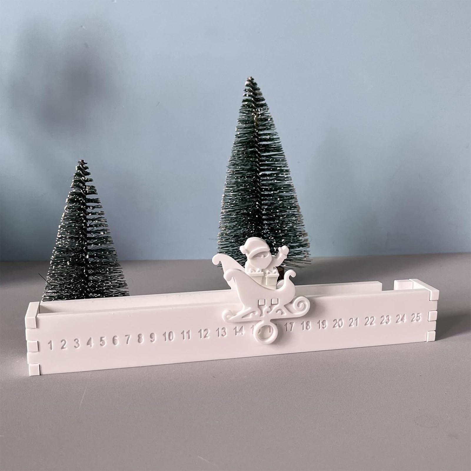 Adventskalender Silikonform 25 Tage Weihnachtskalender Formen Für Festtage | Für Gips Seife Kerze Schokolade Anfänger Und Enthusiasten