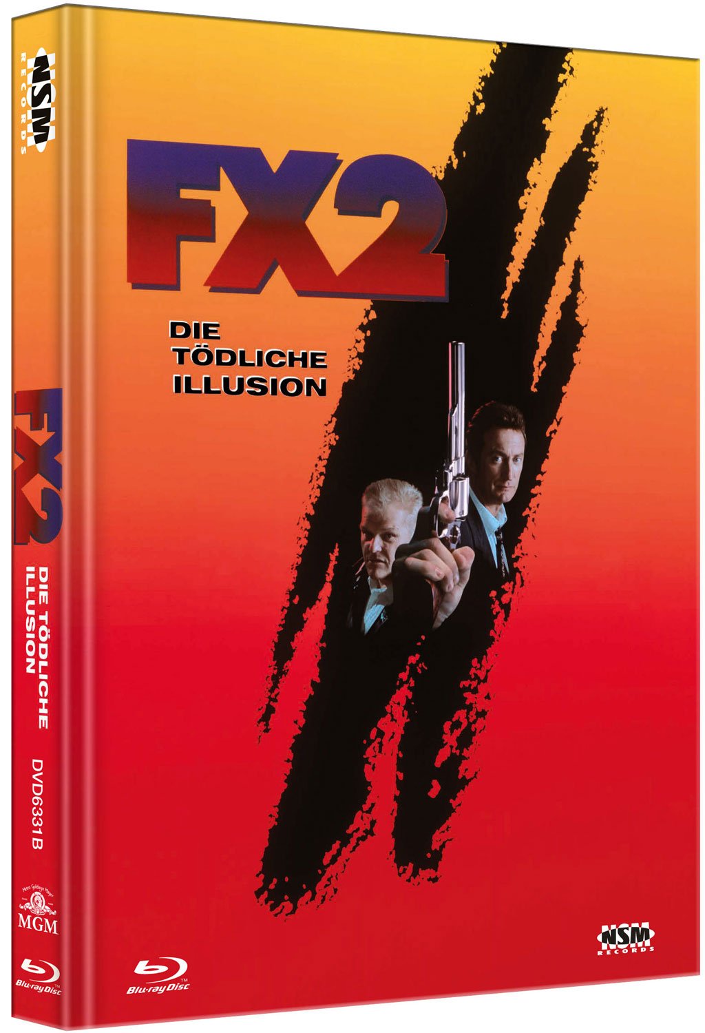 F/X 2 - die tödliche Illusion - uncut (Blu-Ray+DVD) auf 333 limitiertes Mediabook Cover B