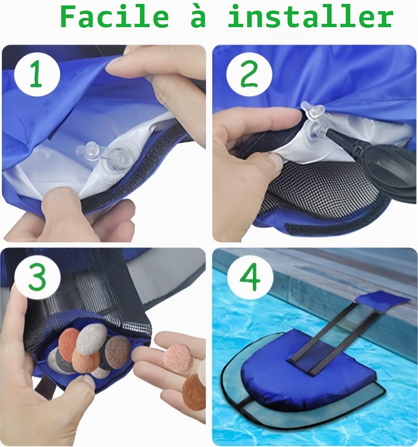 LATERN 2 Pièces Rampes D'Évacuation pour Animaux, 45CM x 34CM Sauver d'animaux Flottant pour Piscine Échelle de Sauvetage Gonflable pour Grenouille pour Tous Petits Animaux Entrant dans Piscine
