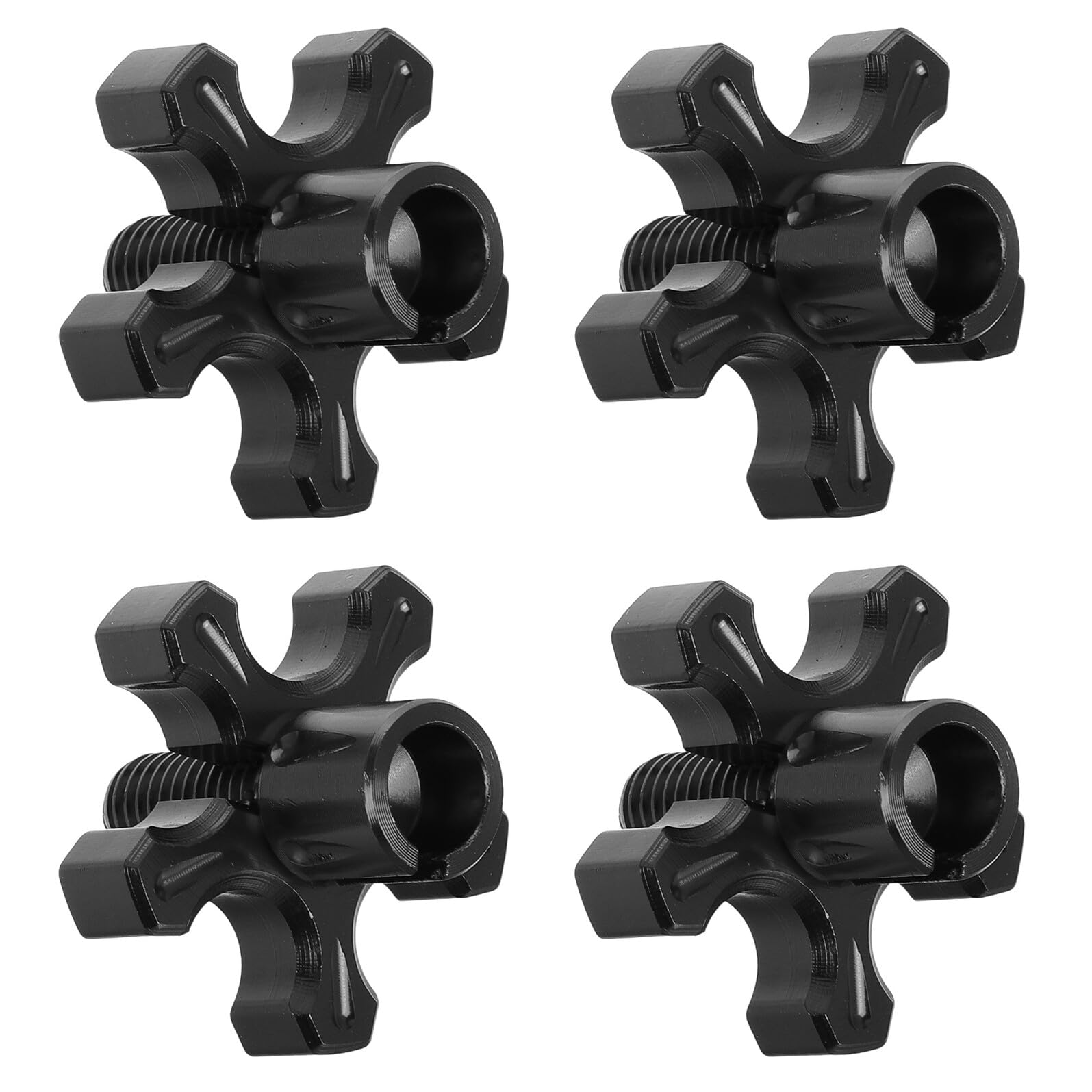 Tornillos de embrague Yardwe de aluminio anodizado para motos y ATV en pack de 4 piezas