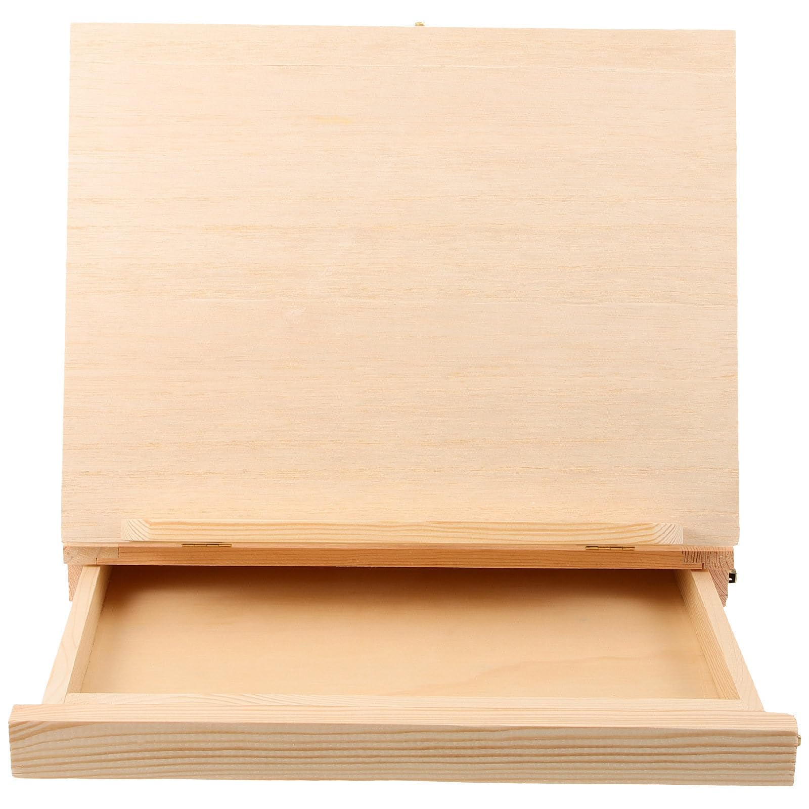 Tablero de Dibujo de Madera Portátil con Cajón para Estudiantes