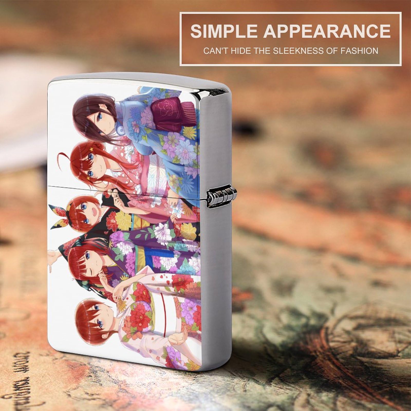 zippo 五等分の花嫁 四葉 アニメ 両面刻印 希少モデル 2021年製 五等分の花嫁 四葉 ZIPPO