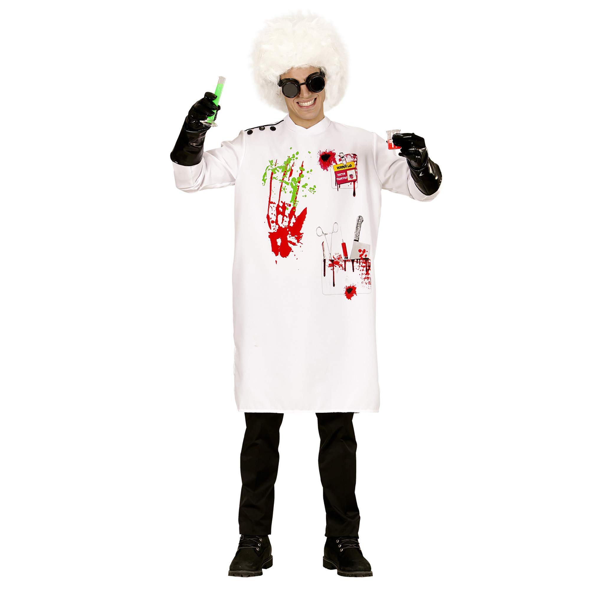 W WIDMANN MILANO Party Fashion - Gants pour adultes, accessoire de costume pour look années 20, années 50, clowns, carnaval