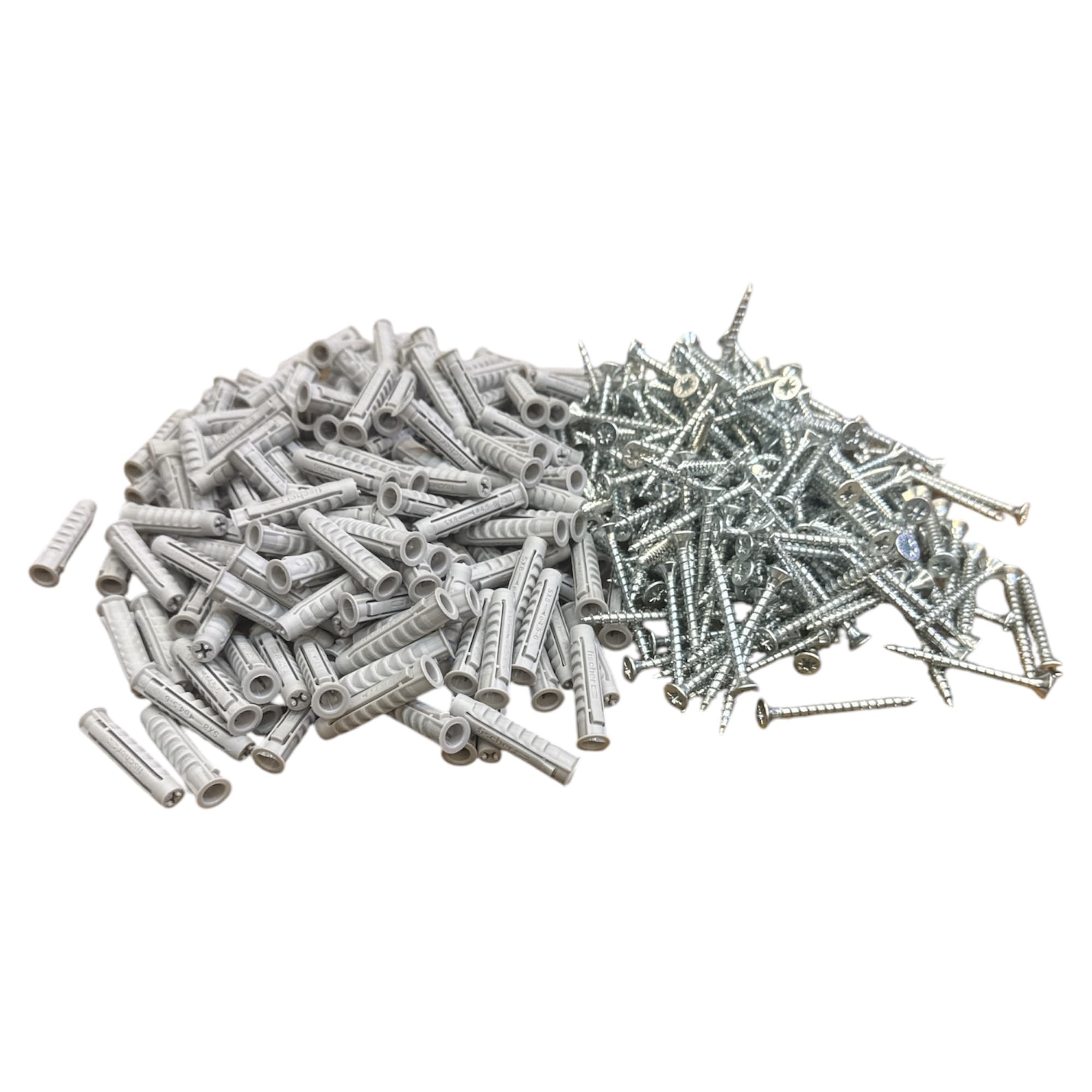 1000 Tasselli SX Fischer mm8 con 1000 Viti 5x50 zincate