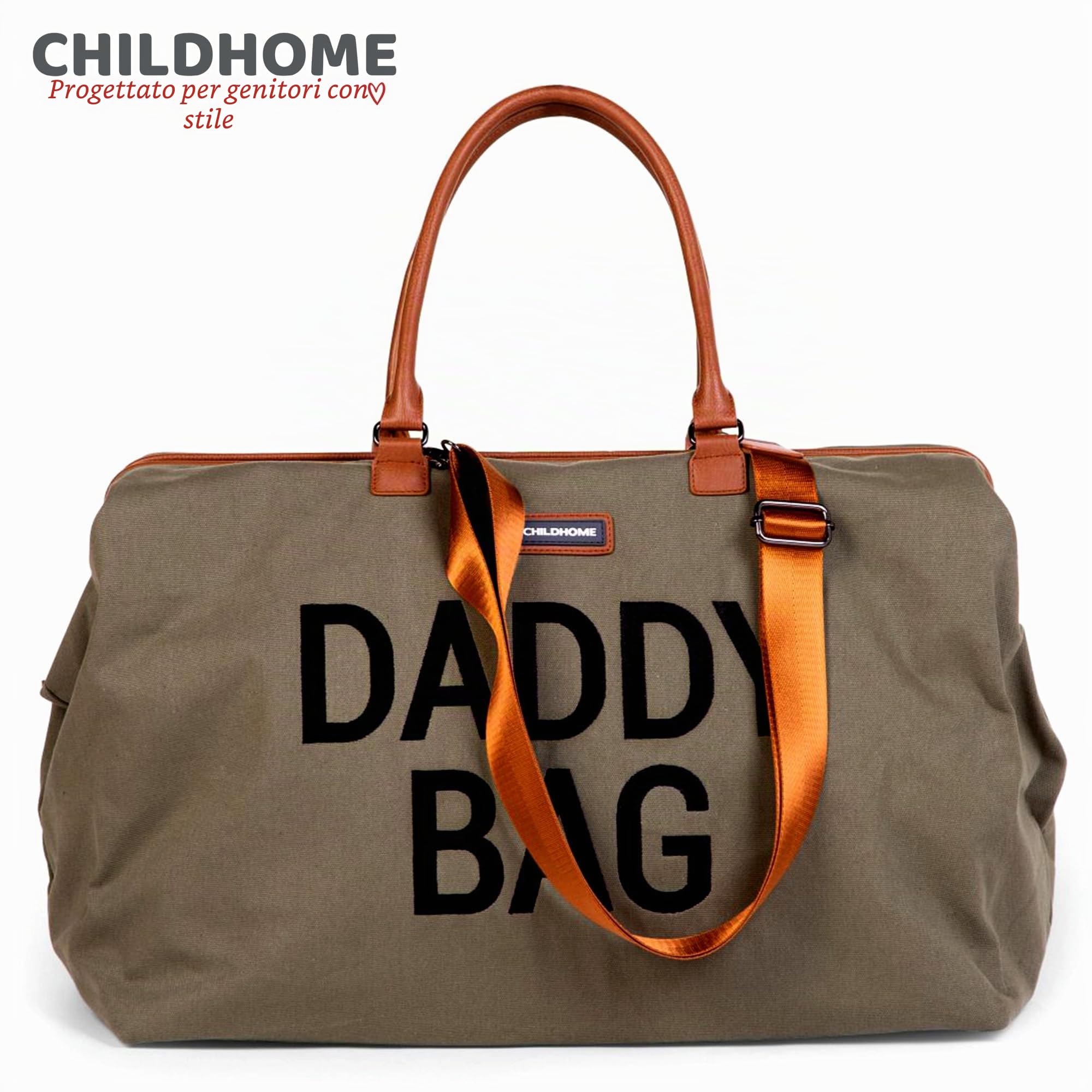 Childhome, Daddy Bag, Borsa per il cambio, Maternità, Borsa da viaggio, Compartimenti