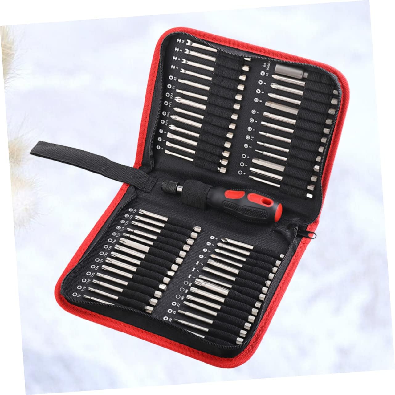 NUOBESTY S2 Electric Bit Set 55-Piece Star Hexagonal Cross and Triangular Bits Handheld Tools for Electricians and Home Workers Sturdy Work Accessories