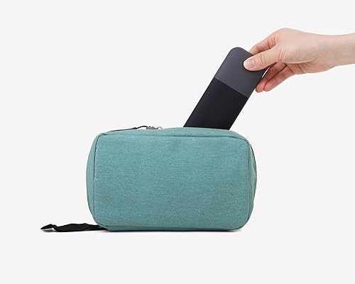 Miniatura 8 de Razor Case - Caja de afeitar manual de plástico portátil impermeable para Gillette, estuche de afeitadora de viaje gris y negro (1 unidad)