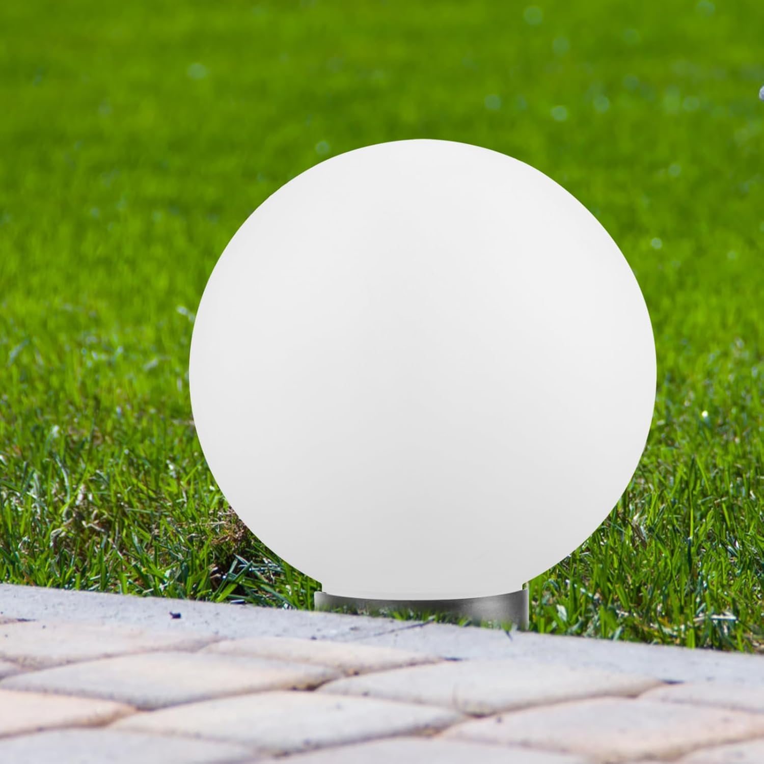 ARTIBETTER Frosted Acrylic Globe Lamp Shade Replacement Outdoor Light Fixture Shade for Garden and Easy to Install Lightweight Durable Design for Use