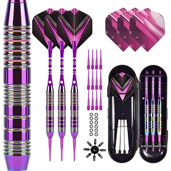 Darts with Plastic Tip for Electronic Dartboard Soft Darts with Professional Soft Darts