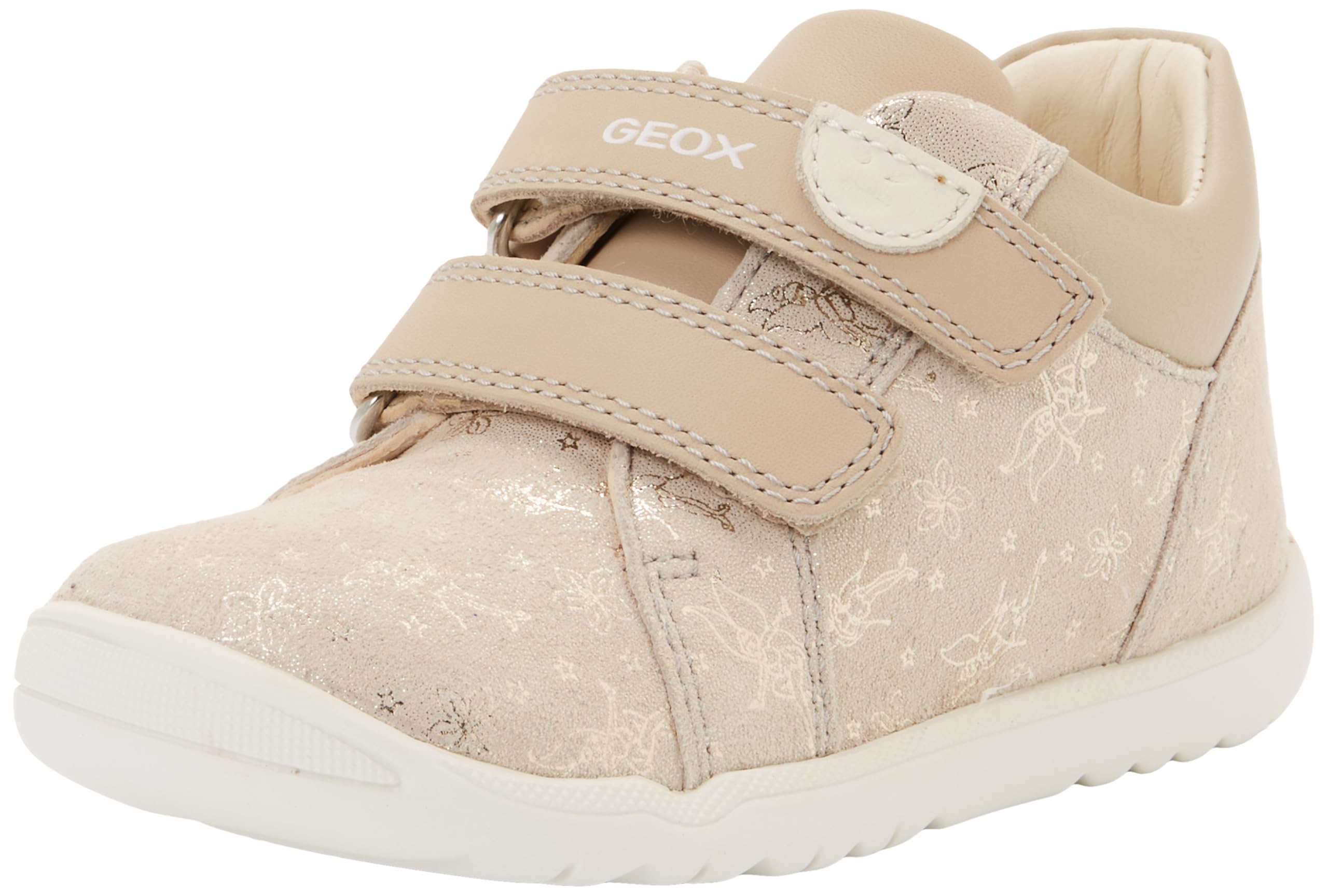 Geox Boys Girls B MACCHIA Girl A Trainers, Beige, 26 EU